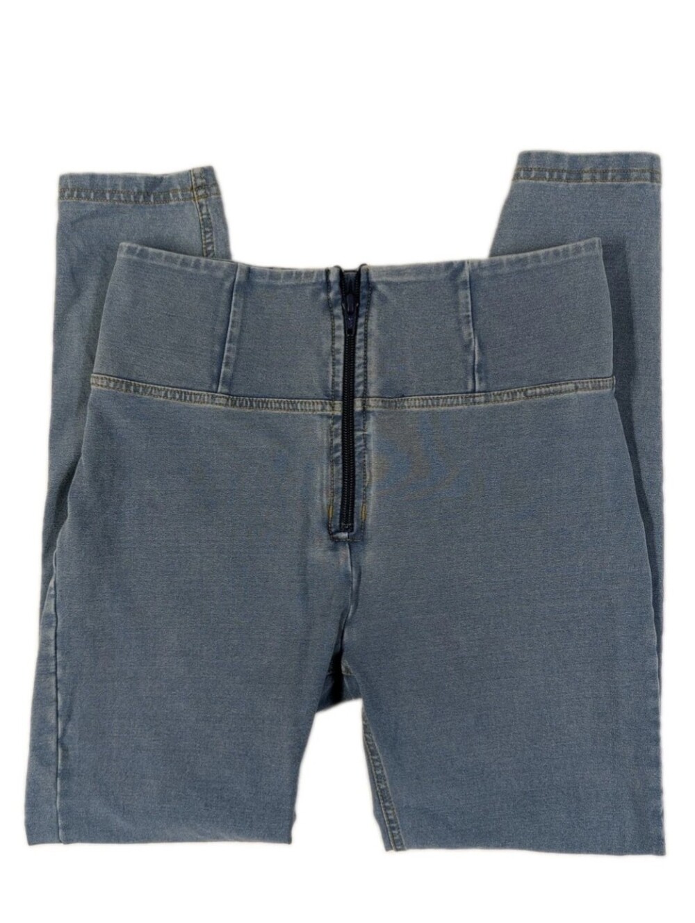 Freddy WR.UP Shaping Pants Womens US 6 Medium High Waist Blue Denim Effect